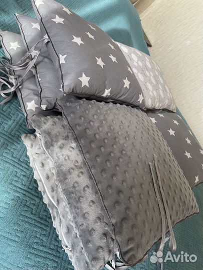 Бортики в детскую кроватку бу