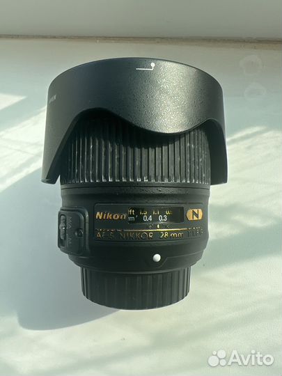 Объектив nikon 28 1.8G