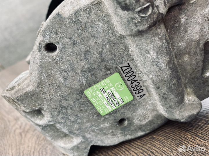 Компрессор кондиционера Mazda 6 GH