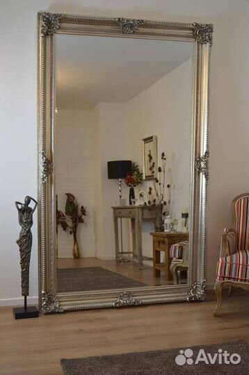 Зеркало 170 см, нас стену шириной 90 см