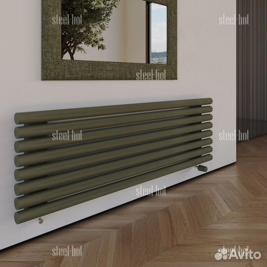 Дизайнерский радиатор отопления Steel