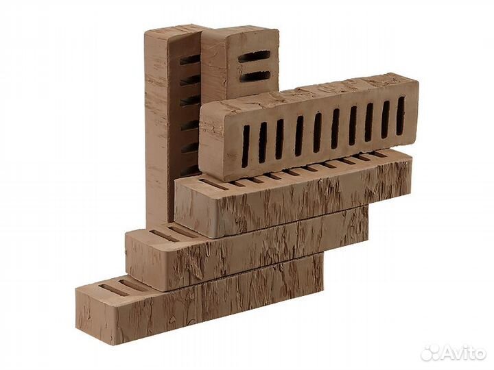 Лицевой кирпич Железногорск Коричневый Скала