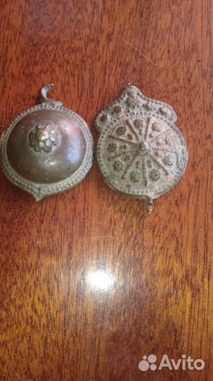 Пряжка татарская, бронза