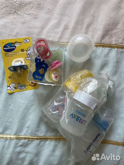 Соски avent бутылки avent из коробки