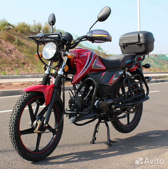 Мопед alfa C.moto forester + Кофр