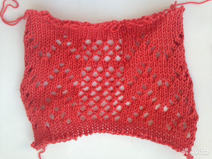 Пряжа Sound (Италия) хлопок/вискоза алая