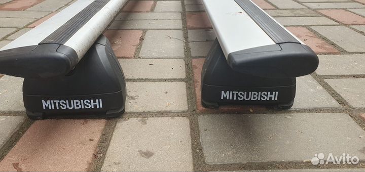 Багажник на рейлинги Мицубиси Outlander 3