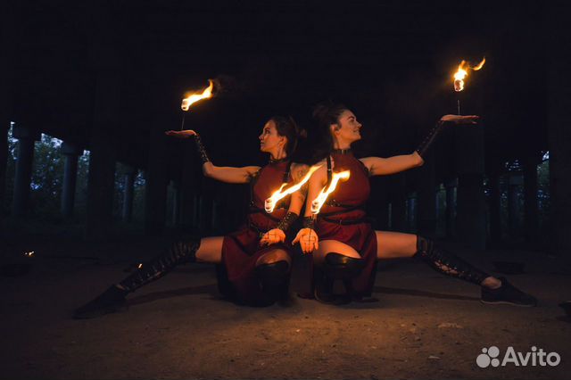 Огненное шоу, аниматоры, шоу балет