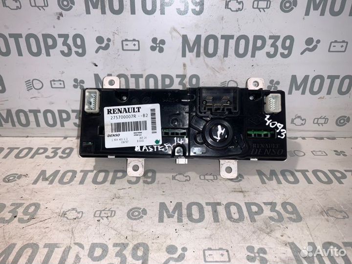 Блок переключения печки Renault Master 2.3 DCI M9T