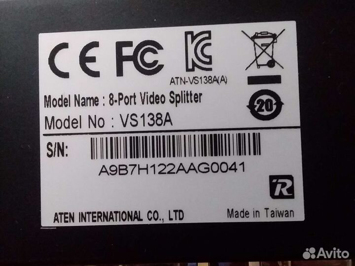 Разветвитель vga