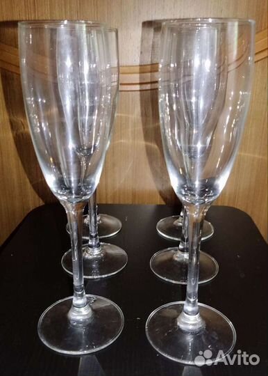 Фужеры бокалы для шампанского