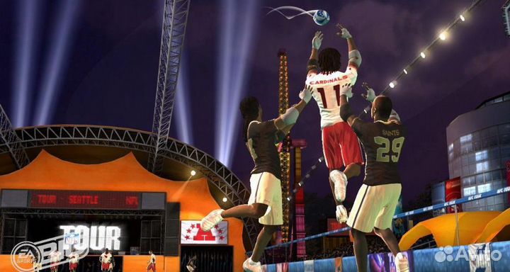 NFL Tour, б/у, множ.царап., английский (Xbox360)