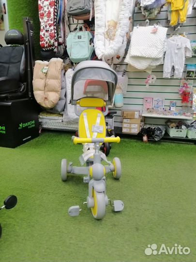 Детский трёхколёсный складной велосипед Mr Sandman