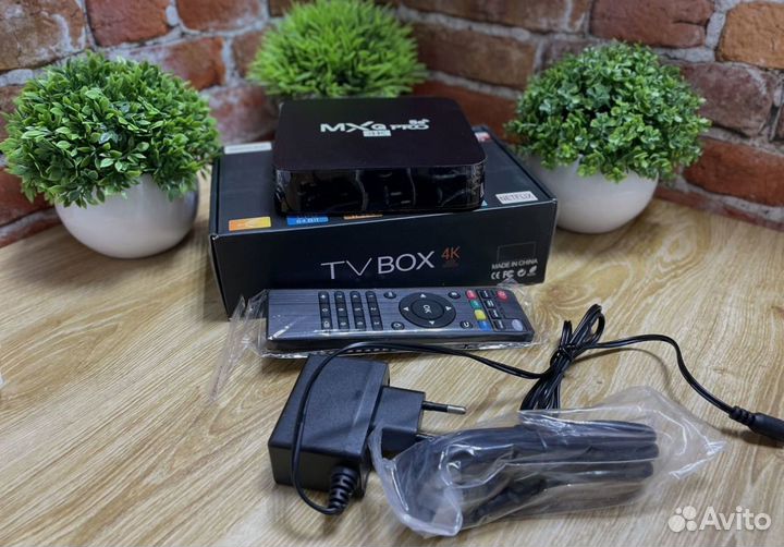 TV BOX 4K телевизионая приставка на андроиде