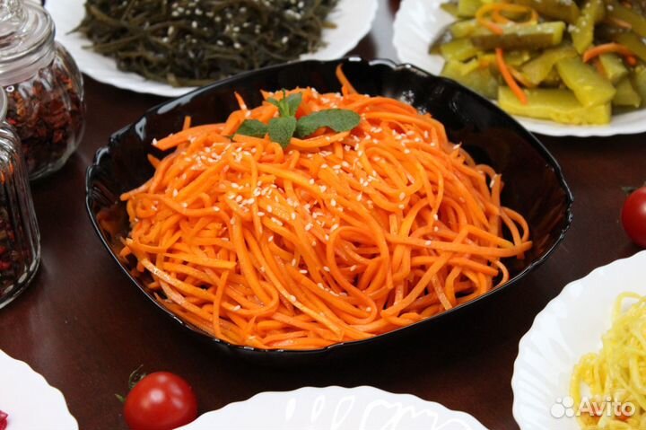 Корейские салаты и соленья