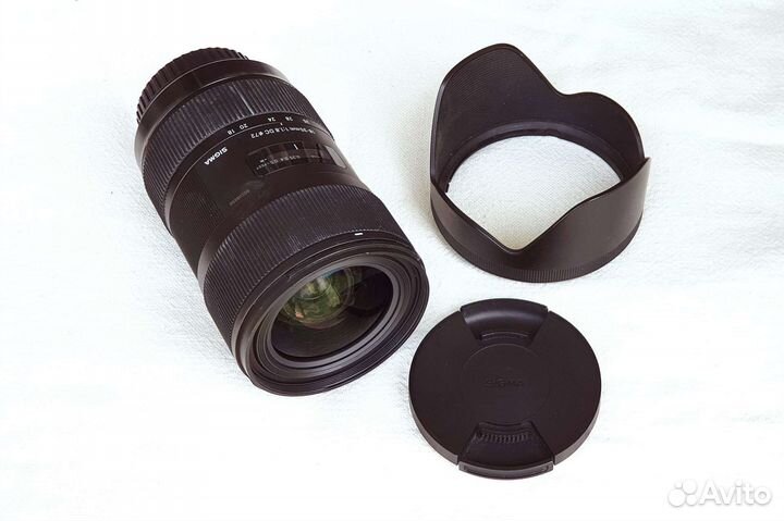 Объектив sigma 18 35mm 1.8 art canon