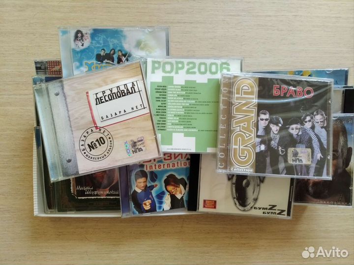 Cd диски шансон русская попса восток