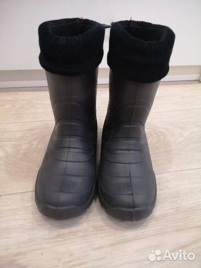 Детские резиновые сапоги сноубутсы Lemigo termix