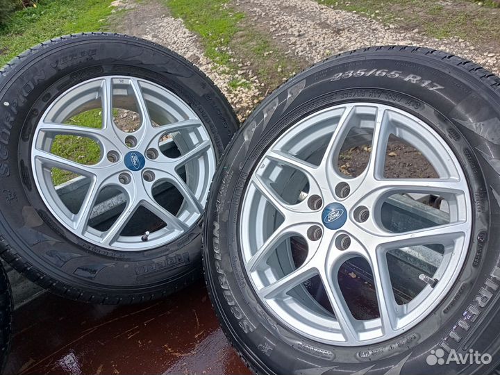 Диски литые r17 5*108 с резиной