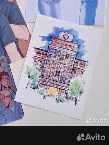 Карты и открытки к фанфикам bts от Вавет