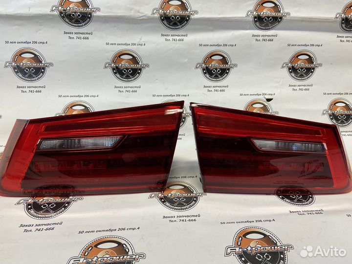 Комплект задних фонарей BMW 5 G30 до рест