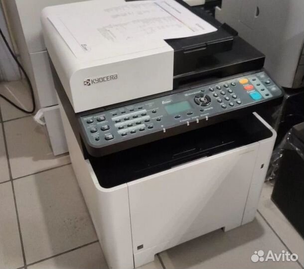 Лазерный цветной kyocera m5521cdn