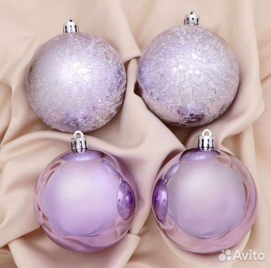 Елочные игрушки шары