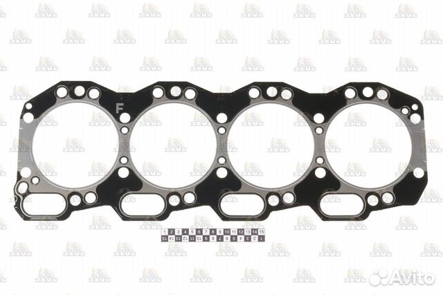 Прокладка гбц, Zevs 1111412621
