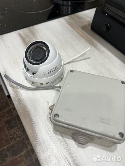 Камера видеонаблюдения купольная уличная