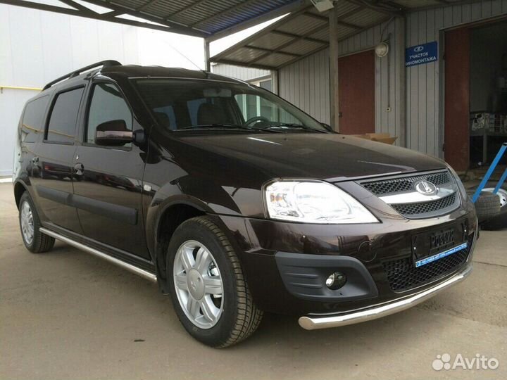 Установка защитного обвеса на авто