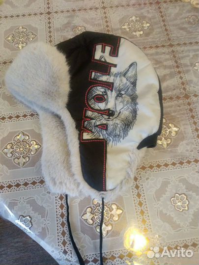 Шапка для мальчика зимняя, размер 52