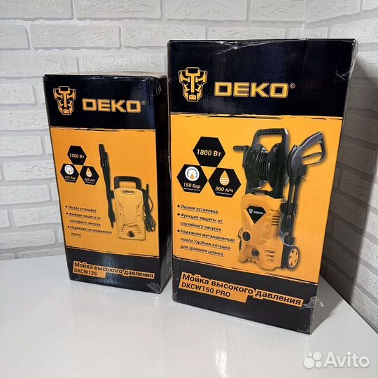 Мойка высокого давления deko