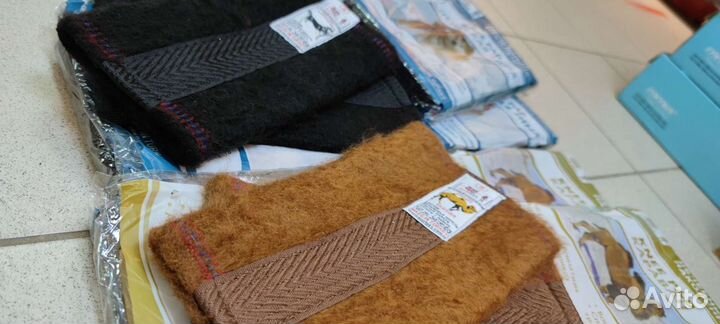 Наколенники из собачьей и верблюжьей шерсти