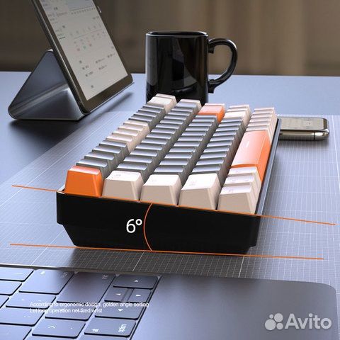 Беспроводная клавиатура Ziyoulang k68