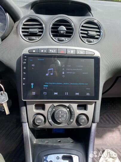 Магнитола Пежо 308, 408