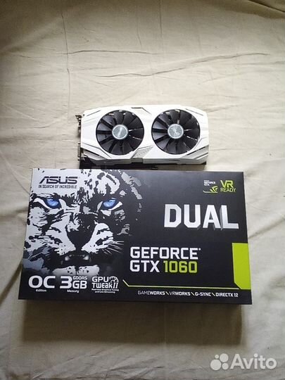 Asus GTX 1060 3gb