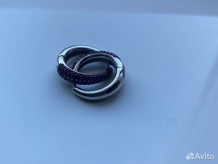 Серьги серебро 925