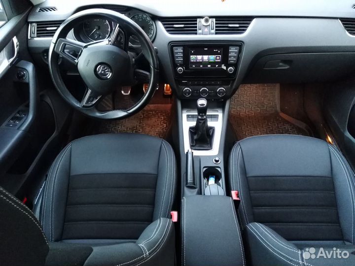 Чехлы уровня перетяжки Skoda Octavia A7