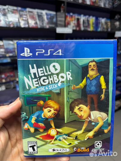 Hello neighbor hide and seek ps4 новый в плёнке