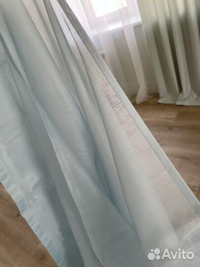 Шторы новые, легкие