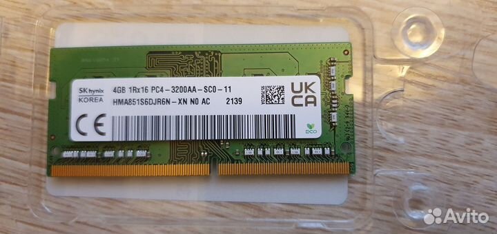 So-dimm ddr4 2*8gb