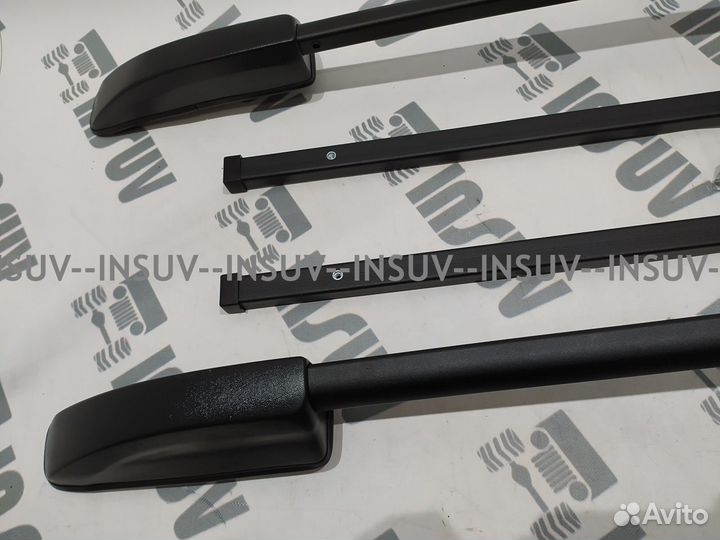 Рейлинги (черные) Нива 2121 усиленные VM