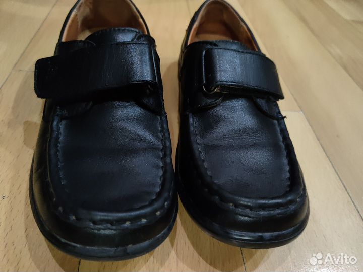 Полуботинки для мальчика кожаные 35 размер