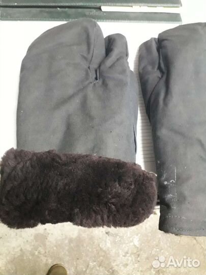 Рукавицы армейские меховые