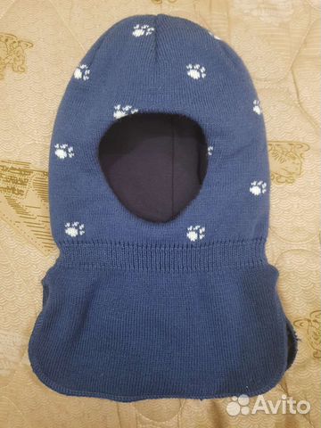 Шапка шлем для мальчика