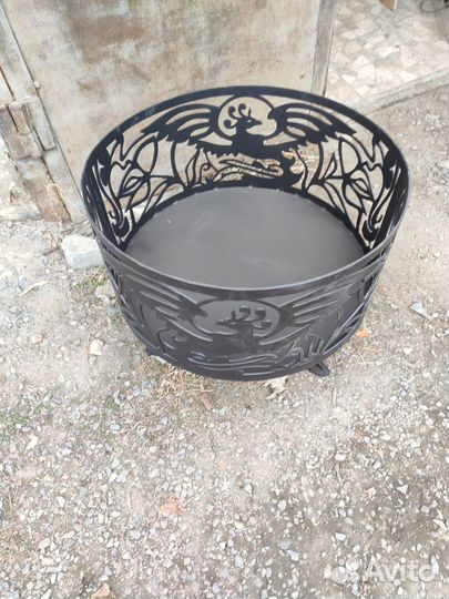 Костровая чаша, очаг, костровище