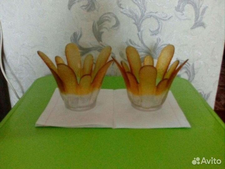 Плафоны для люстры 2шт