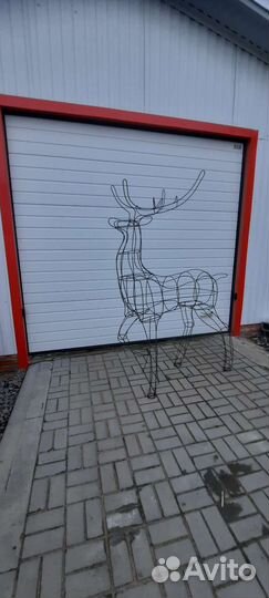 Животные из проволоки. Топиарий