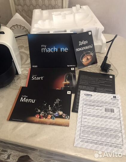 Кофемашина delonghi nespresso