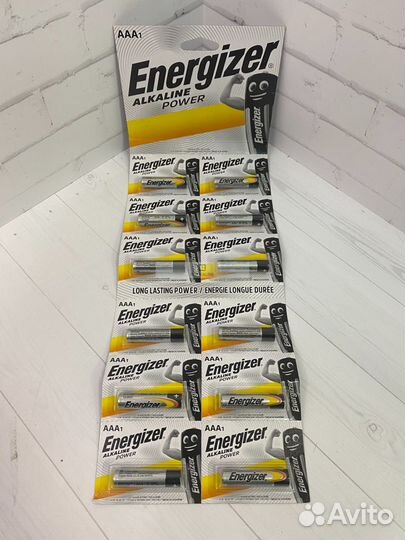 Батарейки Energizer (12 штучные) AA/AAA оптом